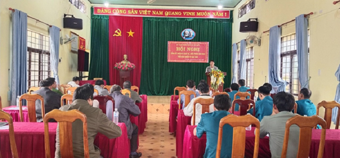 UBND xã Cư Mốt tổ chức Hội nghị tổng kết nhiệm vụ quân sự, quốc phòng năm 2022